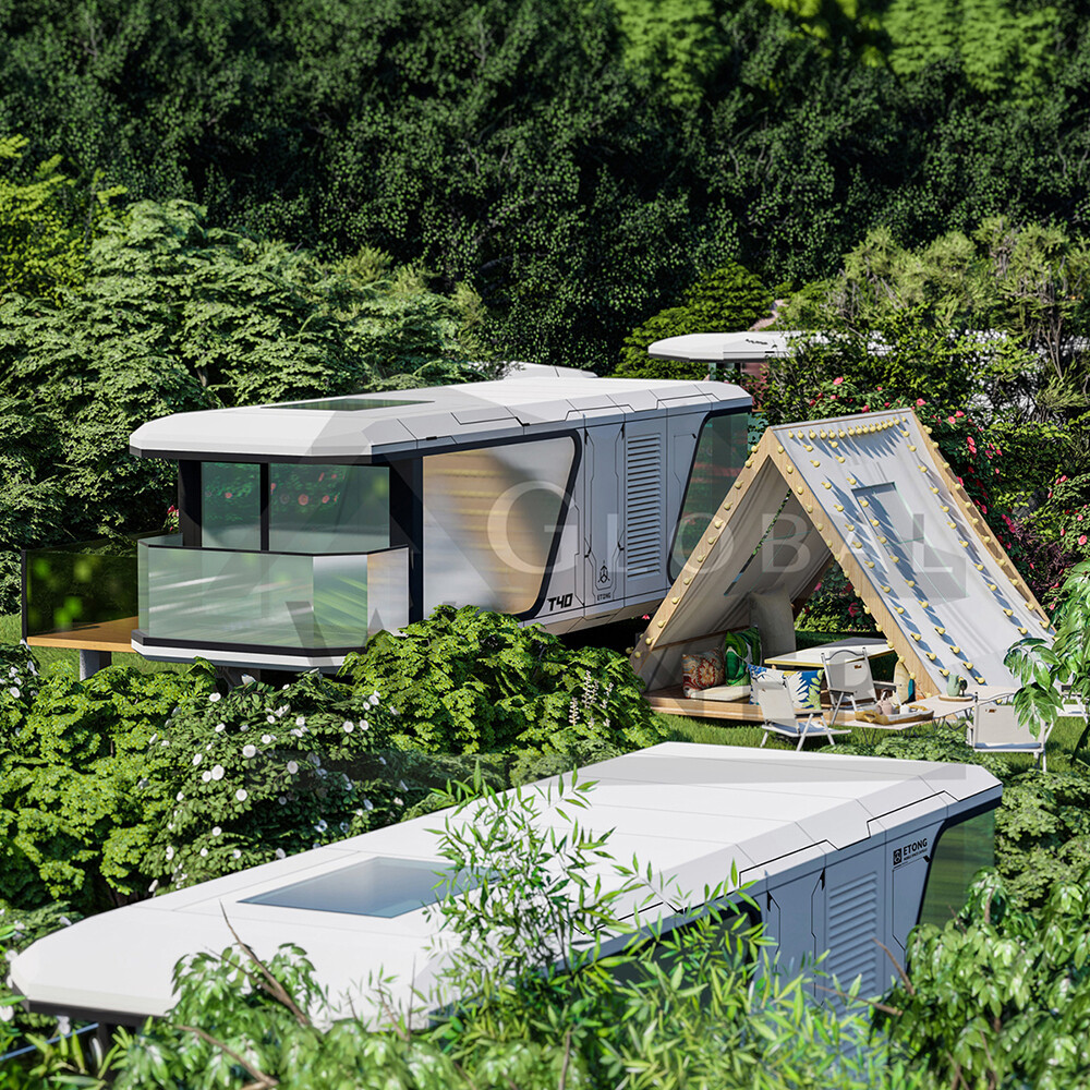 38m² Aluminum alloy mobile prefabricated house